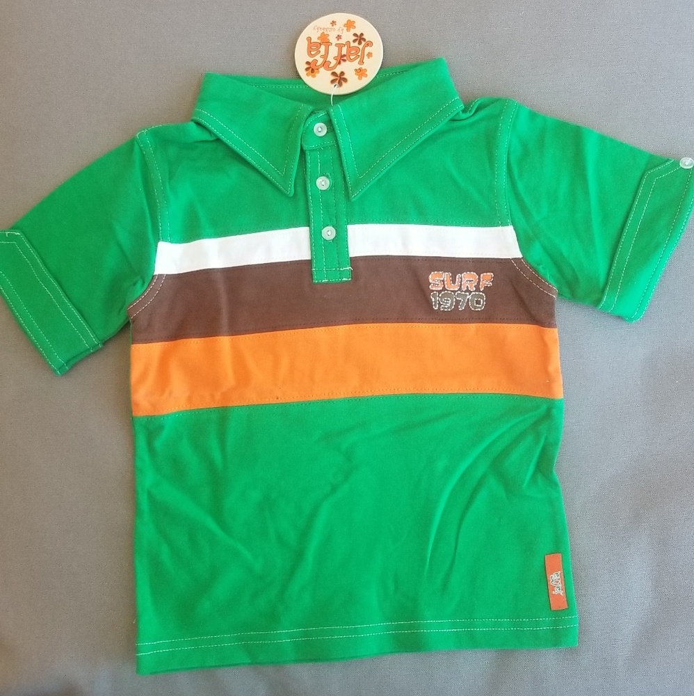 Jaffa color block polo